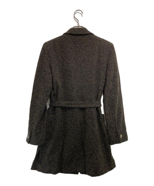 MaxMara（マックスマーラ）MaxMara (マックスマーラ) ガウンコート ブラウン サイズ:38の古着・服飾アイテム