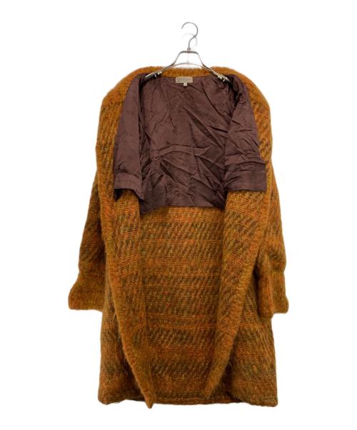 GUCCI（グッチ）GUCCI (グッチ) [古着]ヴィンテージモヘアコート ブラウン サイズ:42の古着・服飾アイテム