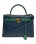 HERMES（エルメス）の古着「ケリー32/2WAYバッグ」｜ネイビー