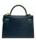 HERMES (エルメス) ケリー32/2WAYバッグ ネイビー サイズ:32：1150000円