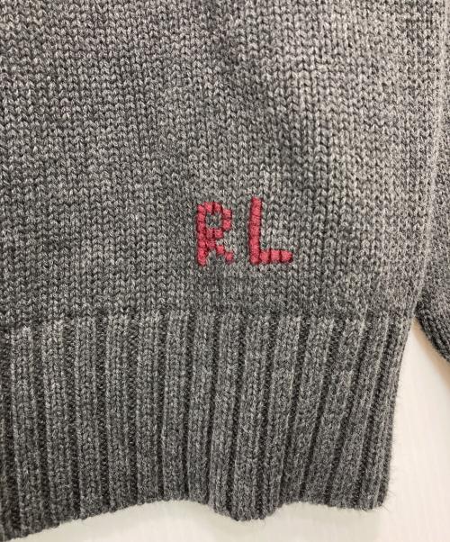 POLO RALPH LAUREN（ポロ・ラルフローレン）POLO RALPH LAUREN (ポロ・ラルフローレン) ポロベアニット グレー サイズ:Mの古着・服飾アイテム