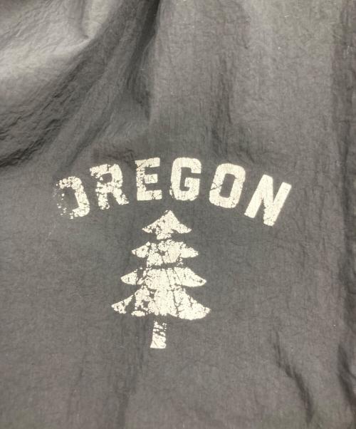 NIKE（ナイキ）NIKE (ナイキ) Big swooshナイロンジャケット ブラック×ホワイト サイズ:Lの古着・服飾アイテム