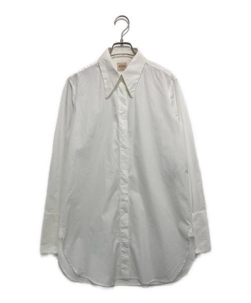 TOD'S（トッズ）TOD'S (トッズ) 長袖シャツ ホワイト サイズ:38の古着・服飾アイテム