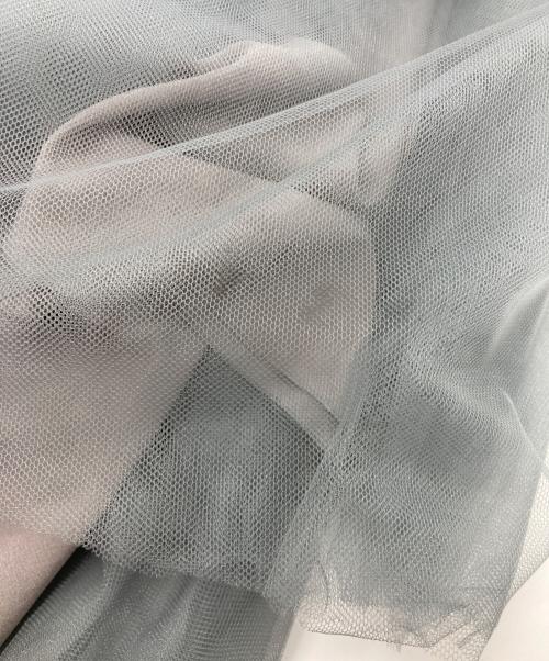 Fabiana Filippi（ファビアナフィリッピ）fabiana filippi (ファビアナフィリッピ) チュールスカート グレー サイズ:40の古着・服飾アイテム