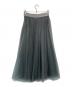 fabiana filippi (ファビアナフィリッピ) チュールスカート グレー サイズ:40：19000円