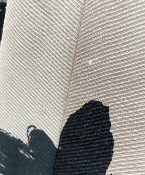 M'S GRACY（エムズグレイシー）M'S GRACY (エムズグレイシー) ビッグフラワースカート ベージュ×ブラック サイズ:36の古着・服飾アイテム