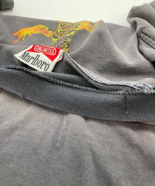 marlboro（マルボロ）marlboro (マルボロ) ［古着］リザードプリントTシャツ ブラック サイズ:XLの古着・服飾アイテム