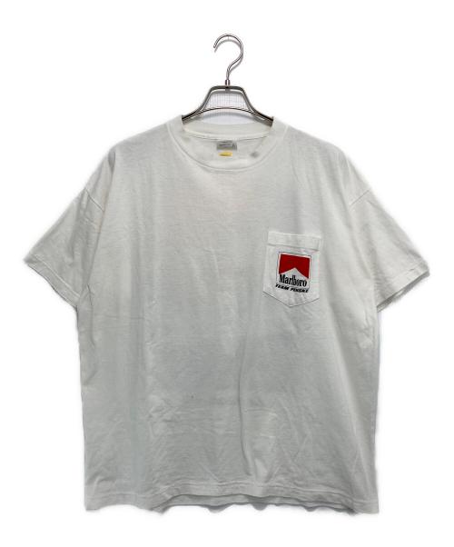 marlboro（マルボロ）marlboro (マルボロ) ［古着］'95F1プリント Tシャツ ホワイト サイズ:XLの古着・服飾アイテム