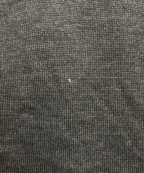 H BEAUTY&YOUTH（エイチ ビューティー&ユース）H BEAUTY&YOUTH (エイチ ビューティー&ユース) Filatura Tollegno 1900 S.r.l.ニットポロシャツ グレー サイズ:Mの古着・服飾アイテム