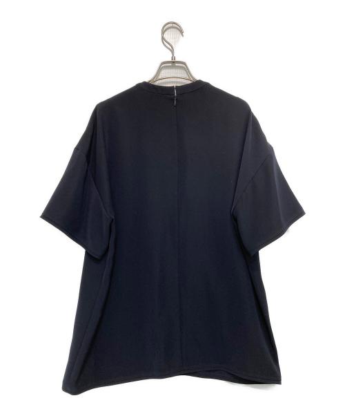 ENFOLD（エンフォルド）ENFOLD (エンフォルド) WOVEN T-SHIRT ブラック サイズ:38の古着・服飾アイテム