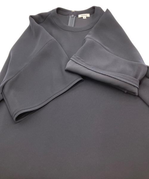 ENFOLD（エンフォルド）ENFOLD (エンフォルド) WOVEN T-SHIRT ブラック サイズ:38の古着・服飾アイテム