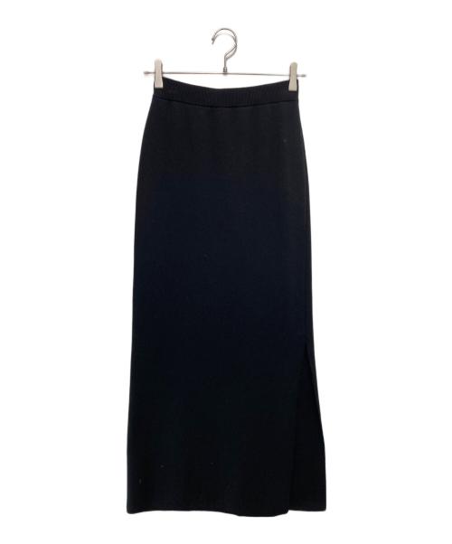 DEUXIEME CLASSE（ドゥーズィエム クラス）Deuxieme Classe (ドゥーズィエム クラス) サイドスリットスカート ブラック サイズ:34 未使用品の古着・服飾アイテム