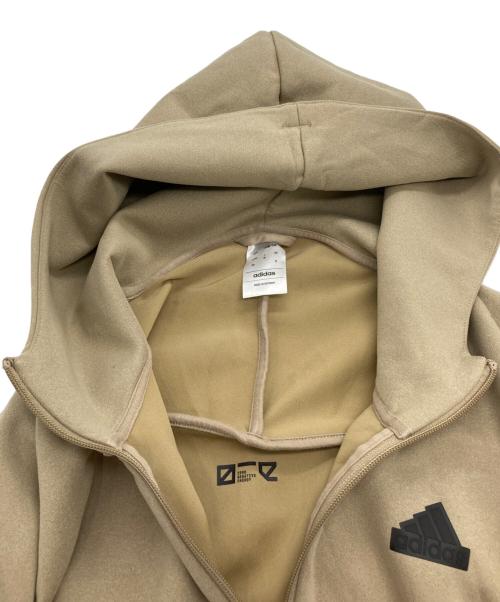 adidas（アディダス）adidas (アディダス) Z.N.E. ウィンタライズドトラックジャケット ベージュ サイズ:Mの古着・服飾アイテム