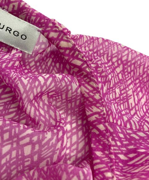 STRASBURGO（ストラスブルゴ）STRASBURGO (ストラスブルゴ) フリルブラウス ピンク サイズ:38の古着・服飾アイテム