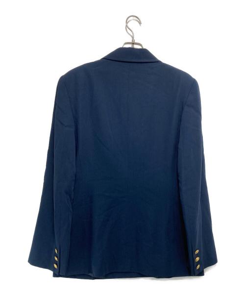 GUCCI（グッチ）GUCCI (グッチ) 金釦ダブルブレザー ネイビー サイズ:44の古着・服飾アイテム
