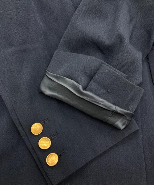 GUCCI（グッチ）GUCCI (グッチ) 金釦ダブルブレザー ネイビー サイズ:44の古着・服飾アイテム