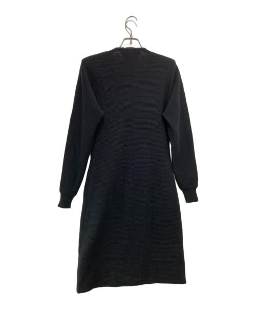 Christian Dior BOUTIQUE（クリスチャン ディオールブティック）Christian Dior BOUTIQUE (クリスチャン ディオールブティック) ニットワンピース ブラック サイズ:40の古着・服飾アイテム