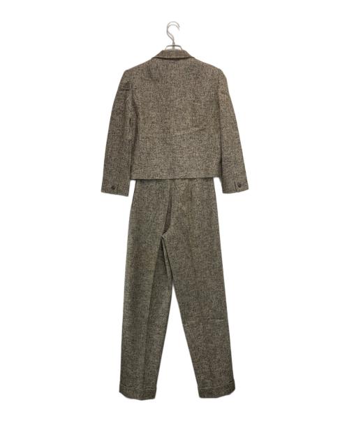 Christian Dior PRET-A-PORTER（クリスチャンディオールプレタポルテ）Christian Dior PRET-A-PORTER (クリスチャンディオールプレタポルテ) ［OLD］ウールジャケットセットアップ ベージュ サイズ:9の古着・服飾アイテム