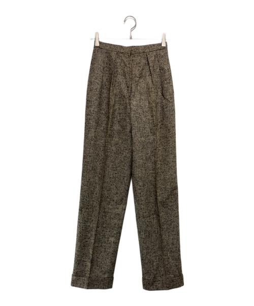 Christian Dior PRET-A-PORTER（クリスチャンディオールプレタポルテ）Christian Dior PRET-A-PORTER (クリスチャンディオールプレタポルテ) ［OLD］ウールジャケットセットアップ ベージュ サイズ:9の古着・服飾アイテム