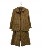 CHANELシャネル）の古着「［OLD］90's ウールジャケットセットアップ」｜ブラウン