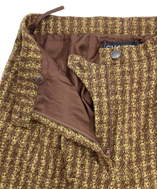 CHANEL（シャネル）CHANEL (シャネル) ［OLD］90's ウールジャケットセットアップ ブラウン サイズ:40の古着・服飾アイテム