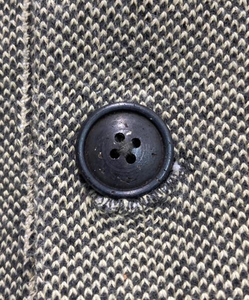 NIGEL CABOURN（ナイジェルケーボン）NIGEL CABOURN (ナイジェルケーボン) コットン スウェット カーディガン “MIX ZAKZAK” ベージュ サイズ:50の古着・服飾アイテム