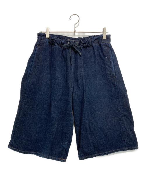 NIGEL CABOURN（ナイジェルケーボン）NIGEL CABOURN (ナイジェルケーボン) NEW GYM SHORTS 12oz DENIM インディゴ サイズ:34の古着・服飾アイテム