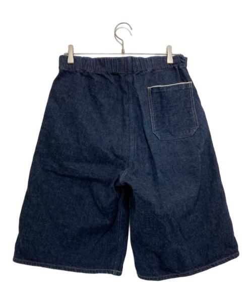 NIGEL CABOURN（ナイジェルケーボン）NIGEL CABOURN (ナイジェルケーボン) NEW GYM SHORTS 12oz DENIM インディゴ サイズ:34の古着・服飾アイテム