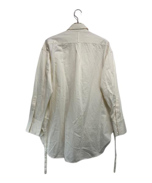 SUBLATIONS（サブレーションズ）SUBLATIONS (サブレーションズ) DOUBLE BREASTED BELTED SHIRT ベージュ サイズ:1の古着・服飾アイテム