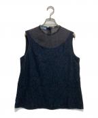 PRADAプラダ）の古着「ノースリーブブラウス」｜ブラック