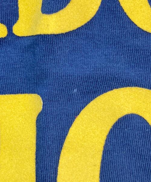 Christian Dior（クリスチャン ディオール）Christian Dior (クリスチャン ディオール) フロッキープリントノースリーブカットソー ネイビー サイズ:US6の古着・服飾アイテム