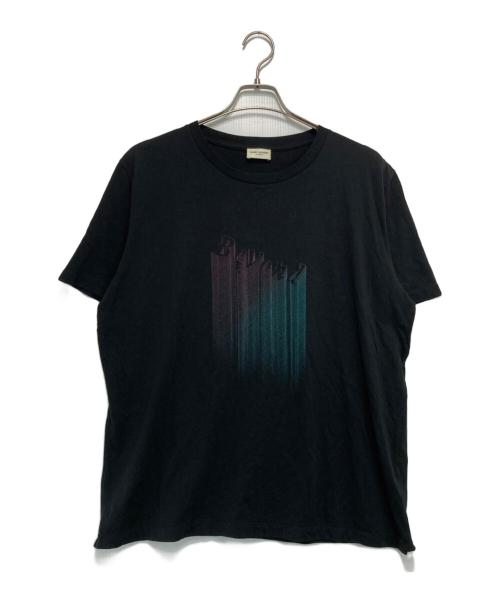 Saint Laurent Paris（サンローランパリ）Saint Laurent Paris (サンローランパリ) グラフィックTシャツ ブラック サイズ:XLの古着・服飾アイテム