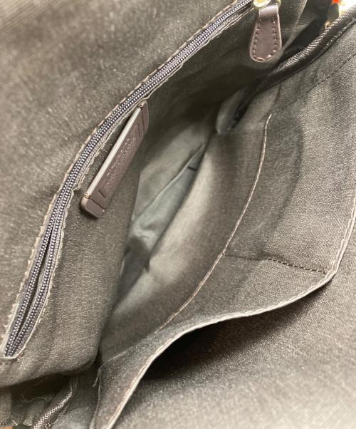 COACH（コーチ）COACH (コーチ) シグネチャーキャンバス・ヘッジホッグ プリントリュック ブラウンの古着・服飾アイテム