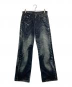 CAMPER LABカンペールラボ）の古着「デニムパンツ」｜ネイビー