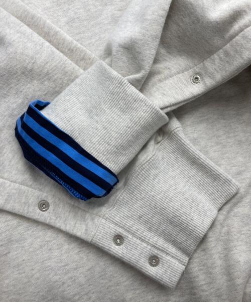 BASE MARK（ベースマーク）BASE MARK (ベースマーク) レイヤードスウェット グレー サイズ:Mの古着・服飾アイテム