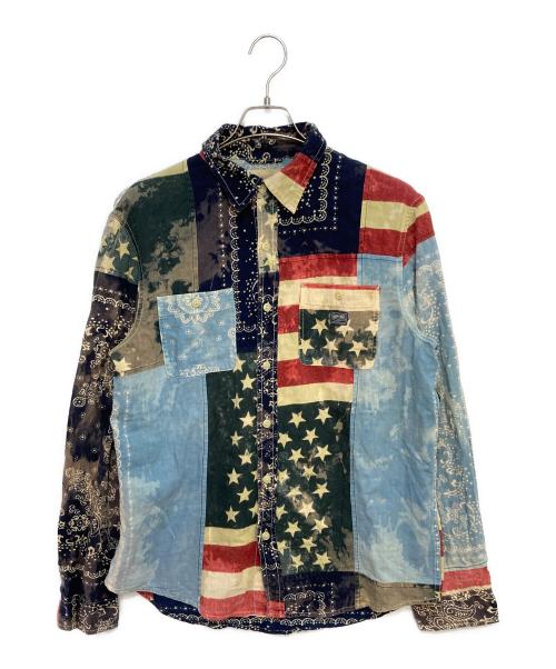 Denim & Supply Ralph Lauren（デニム＆サプライ ラルフローレン）Denim & Supply Ralph Lauren (デニム＆サプライ ラルフローレン) 柄シャツ マルチカラー サイズ:Lの古着・服飾アイテム