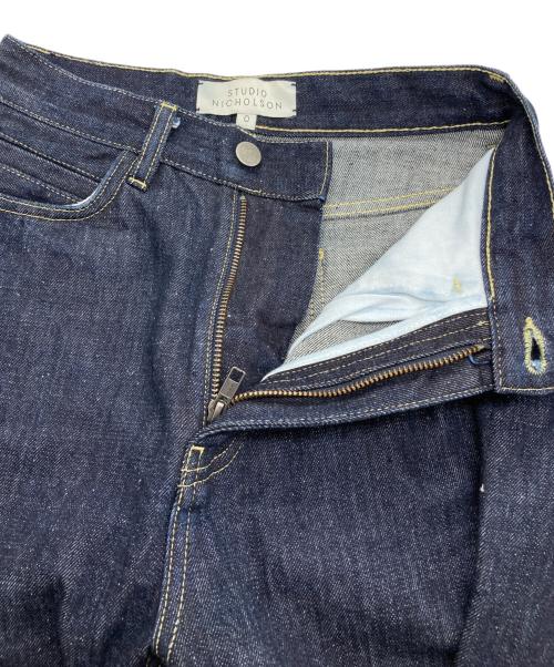 STUDIO NICHOLSON（スタジオ ニコルソン）STUDIO NICHOLSON (スタジオ ニコルソン) RUTHE SELVEDGE DENIM インディゴの古着・服飾アイテム
