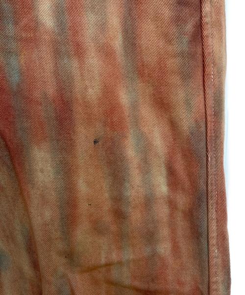 stussy（ステューシー）stussy (ステューシー) STUSSY DYED UNIFORM PANTS ピンク サイズ:30の古着・服飾アイテム