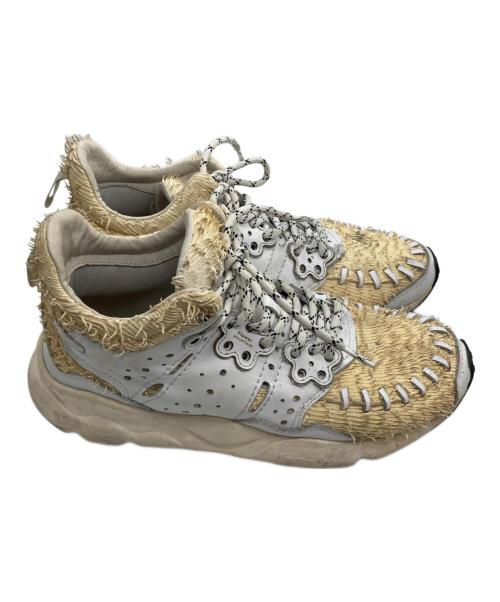 FlowerMOUNTAIN（フラワーマウンテン）flowermountain (フラワーマウンテン) MUSTARD WALNUTMUSTARD WALNUT ホワイト サイズ:27.5の古着・服飾アイテム