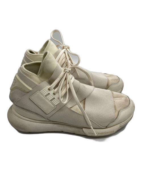Y-3（ワイスリー）Y-3 (ワイスリー) Qasa High ベージュ サイズ:240の古着・服飾アイテム