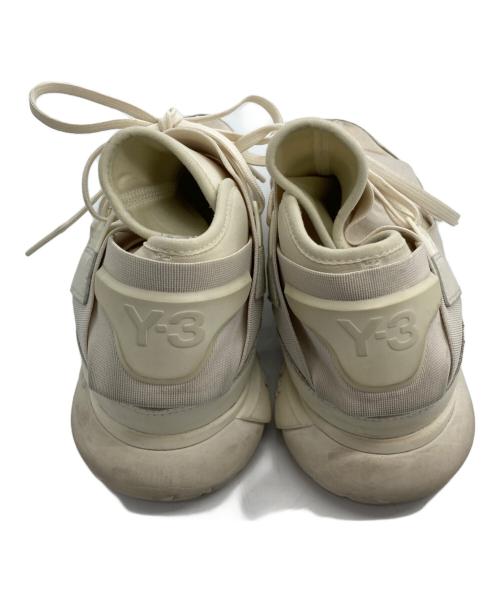Y-3（ワイスリー）Y-3 (ワイスリー) Qasa High ベージュ サイズ:240の古着・服飾アイテム