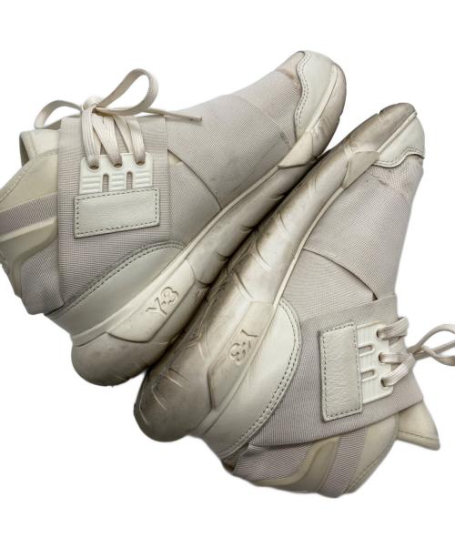 Y-3（ワイスリー）Y-3 (ワイスリー) Qasa High ベージュ サイズ:240の古着・服飾アイテム