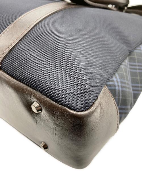 BURBERRY BLACK LABEL（バーバリーブラックレーベル）BURBERRY BLACK LABEL (バーバリーブラックレーベル) 2WAYトートバッグ ネイビーの古着・服飾アイテム