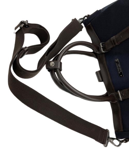 BURBERRY BLACK LABEL（バーバリーブラックレーベル）BURBERRY BLACK LABEL (バーバリーブラックレーベル) 2WAYトートバッグ ネイビーの古着・服飾アイテム