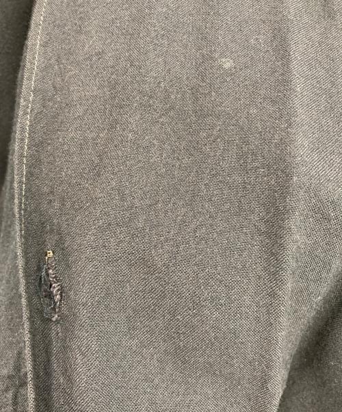 COMOLI（コモリ）COMOLI (コモリ) レーヨンオープンカラーシャツ ブラック サイズ:3の古着・服飾アイテム