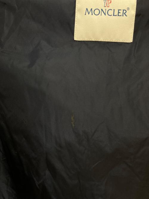 MONCLER（モンクレール）MONCLER (モンクレール) LEMANノーカラージャケット ネイビー サイズ:3の古着・服飾アイテム