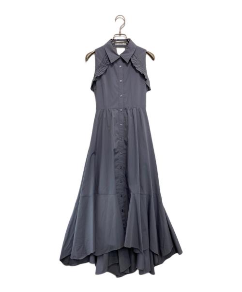 Snidel（スナイデル）Snidel (スナイデル) イレヘムシャツワンピ ブルー サイズ:00の古着・服飾アイテム