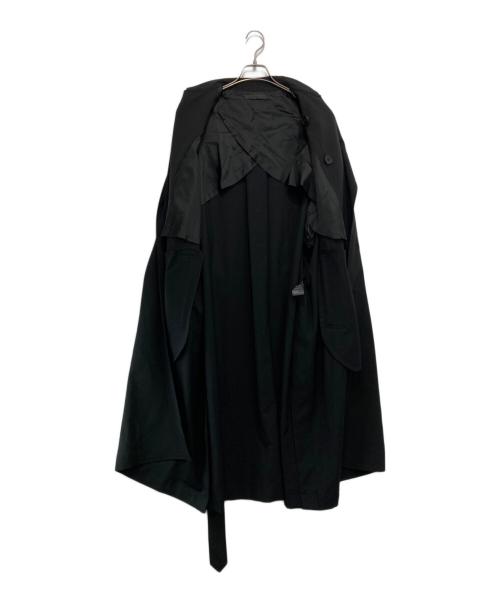 juha（ユハ）juha (ユハ) OVERSIZED TRENCH COAT ブラック サイズ:4の古着・服飾アイテム