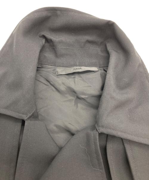 juha（ユハ）juha (ユハ) OVERSIZED TRENCH COAT ブラック サイズ:4の古着・服飾アイテム