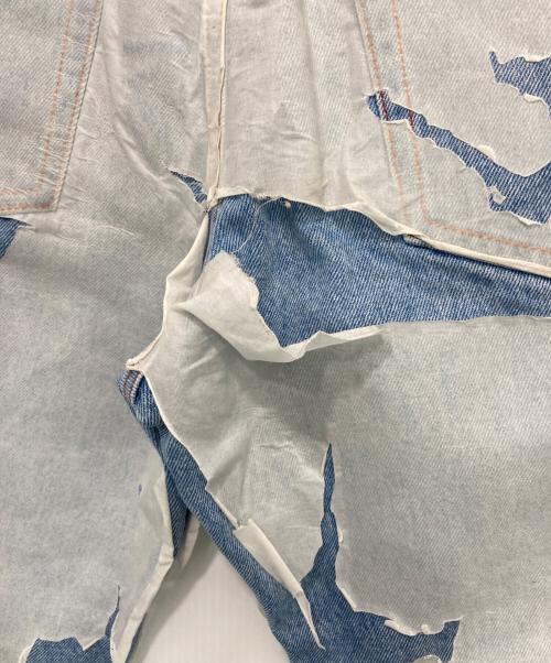 DIESEL（ディーゼル）DIESEL (ディーゼル) STRAIGHT FIT MID-RIZE LIGHTLY JEANS インディゴ サイズ:33の古着・服飾アイテム